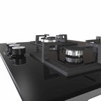 Encimera Hisense GG633B, 3 fuegos, 60cm, Cristal G