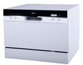Lavavajillas Midea MTD55S101WES, 6 cub