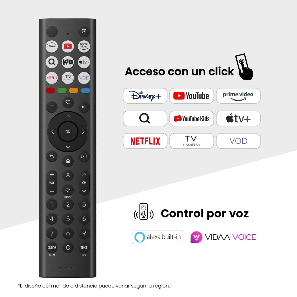 Tv Hisense 65A6Q, 65", 4K