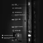 Tv Hisense 65A6Q, 65", 4K