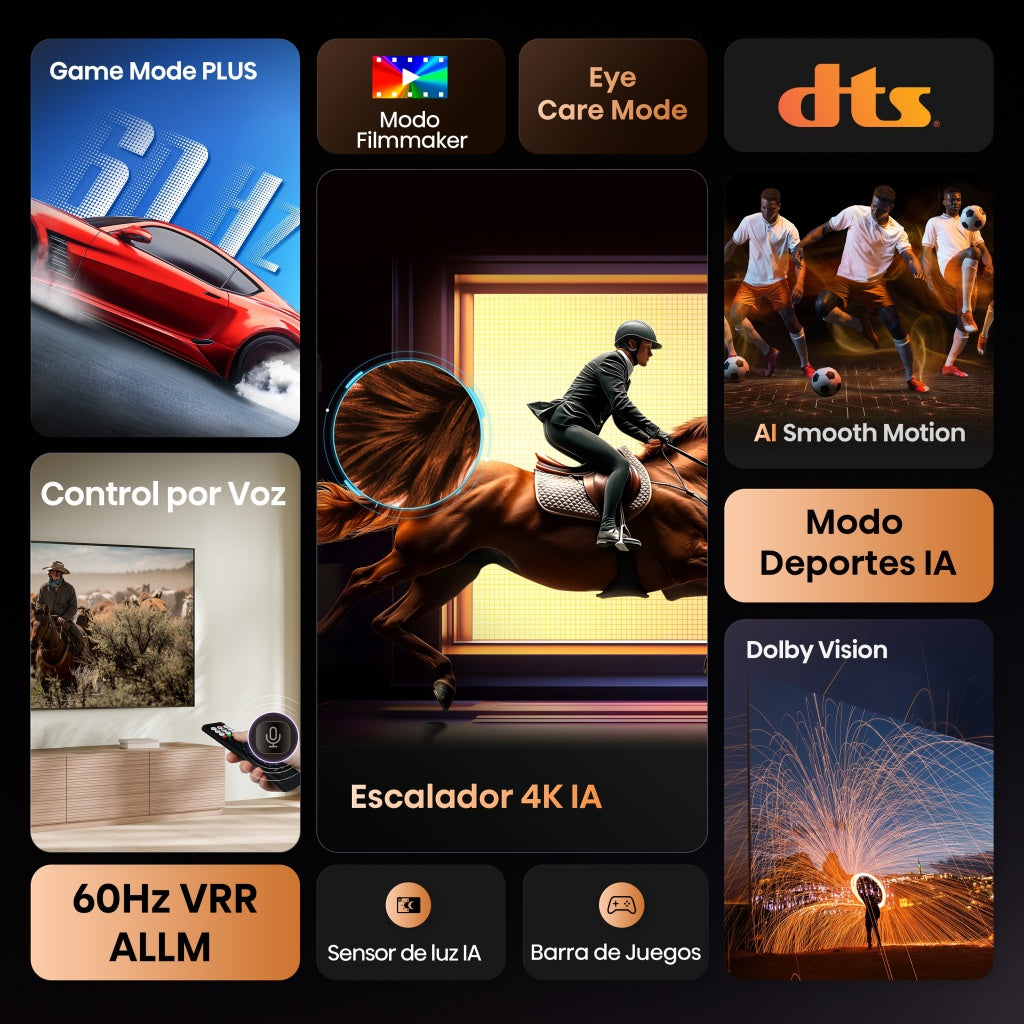 Tv Hisense 65A6Q, 65", 4K