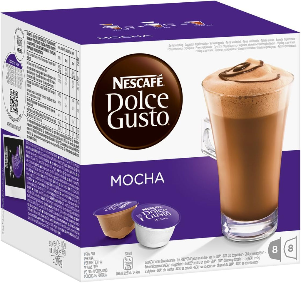 Capsula DG Nestle 12623925, Mocha 16Cap 3x216g