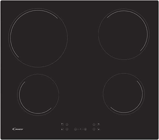 Vitroceramica Candy CH64CCB4U2, 4 zonas, 60cm