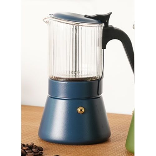CAFETERA INOXIBAR BOROSILICATO 6 TZAS