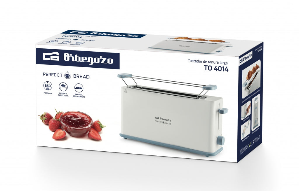Tostador Orbegozo TO4014, 850w, 1 ranura