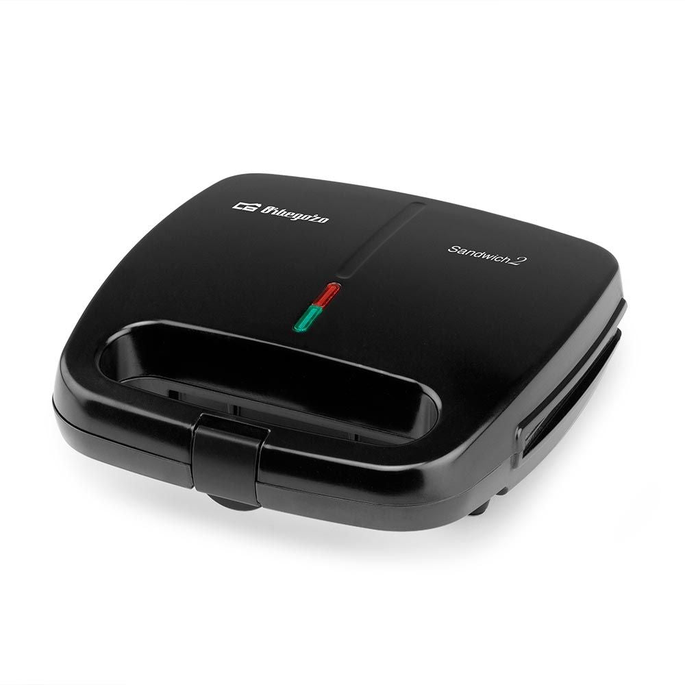 Sandwichera Orbegozo SW4910, 800w, Negro