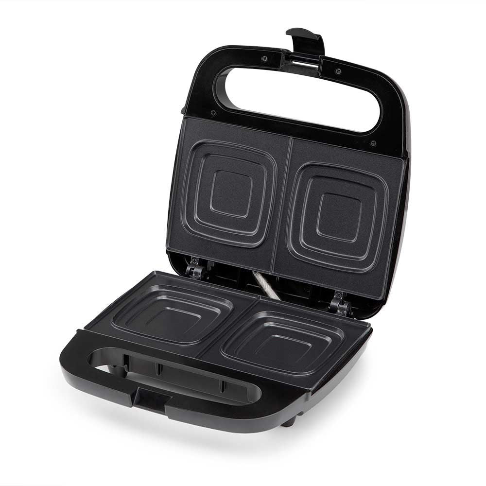 Sandwichera Orbegozo SW4910, 800w, Negro