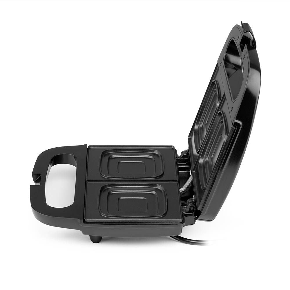Sandwichera Orbegozo SW4910, 800w, Negro