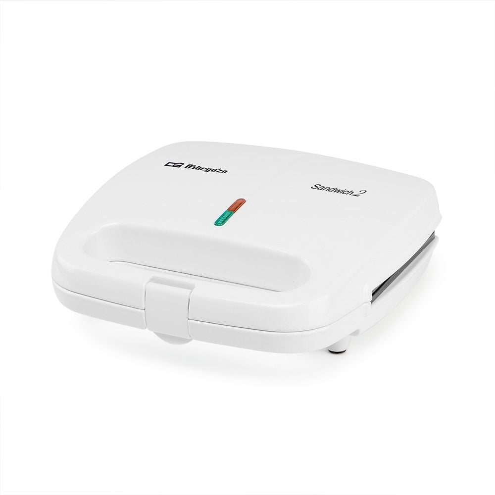 Sandwichera Orbegozo SW4915, 800w, Blanco