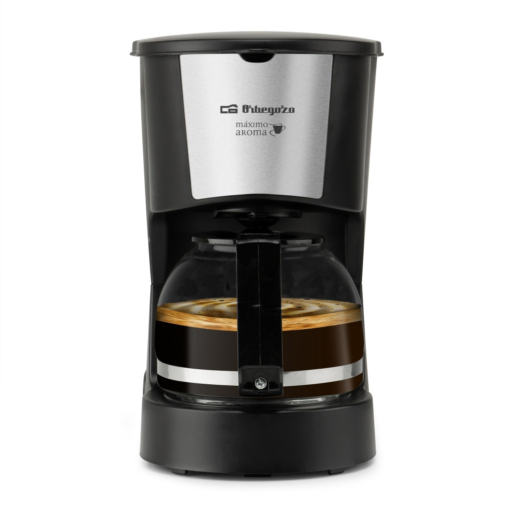 Cafetera Goteo Orbegozo CG4206, 6tz, 0.6L, Negra
