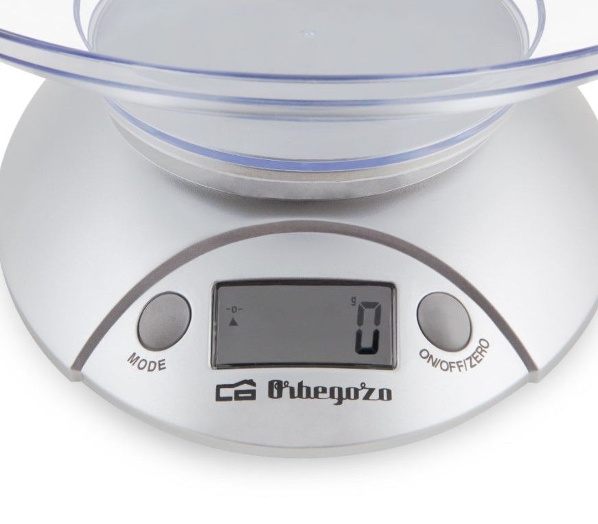 Balanza cocina Orbegozo PC1009, 5kg, digital