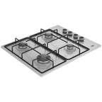 Encimera Beko HIGG64103SXN, 4 fuegos, gas, 60cm