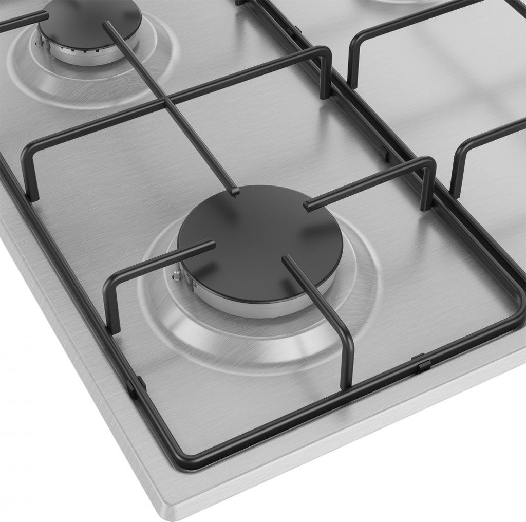 Encimera Beko HIGG64103SXN, 4 fuegos, gas, 60cm