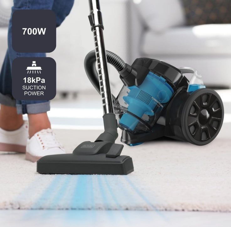 Aspirador Trineo Black&Decker BXVML701E, Ciclonico