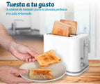 Tostador Grunkel TSBEASYTOAST, 870W, Compacto