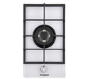 Encimera Corbero CPCGY121DWCI, 1f, Cristal Blanco