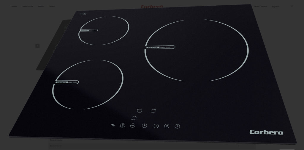 Induccion Corbero CCIG367, 3 Zonas, 60cm