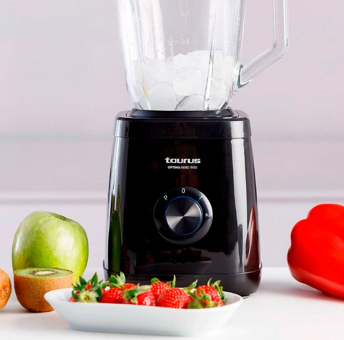 Batidora Vaso Taurus 912473, Optima Nero, 1500w