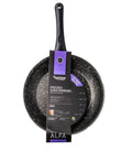 SARTÉN ACERO VITRIFICADO PIEDRA 28CM