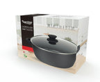 CACEROLA ALUMINIO FUNDIDO BLACK ALTA XYLAN 24CM