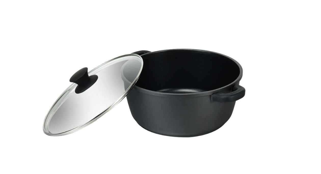 CACEROLA ALUMINIO FUNDIDO BLACK ALTA XYLAN 24CM