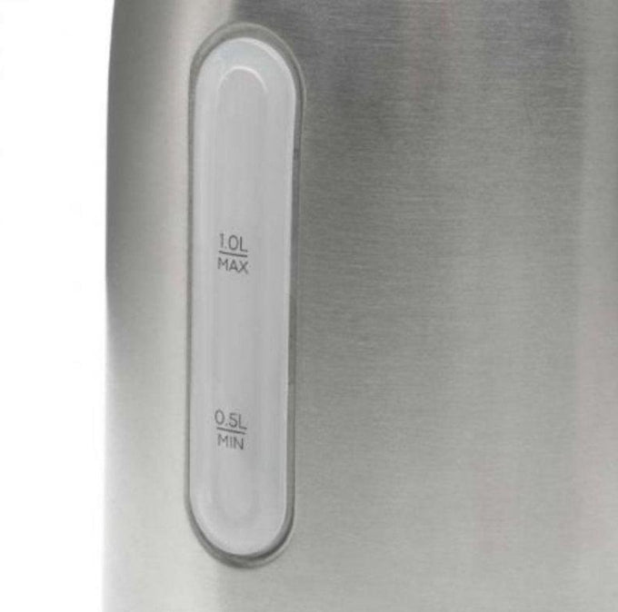 Hervidor Orbegozo KT6023, 1L, 2200W, Inox, 360