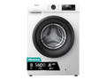 Lavadora Hisense WF1Q8041BW, 8kg, 1400rpm, A, Blanca
