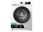 Lavadora Hisense WF1Q8041BW, 8kg, 1400rpm, A, Blanca