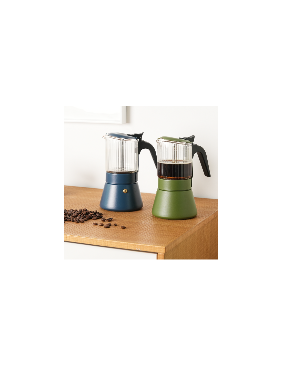 CAFETERA INOXIBAR BOROSILICATO 10 TZAS