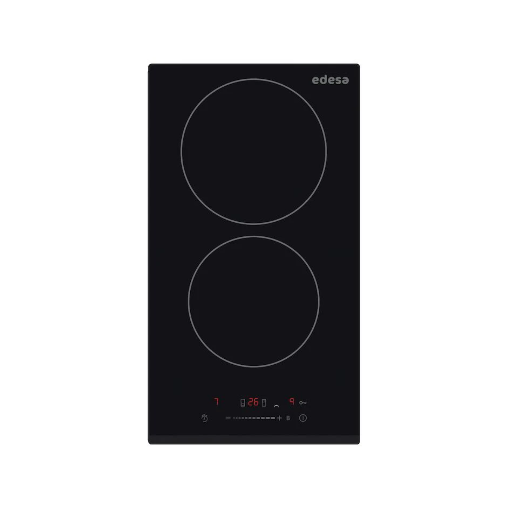 Induccion Edesa EIS3220BA, 2 zonas, 30cm, modular