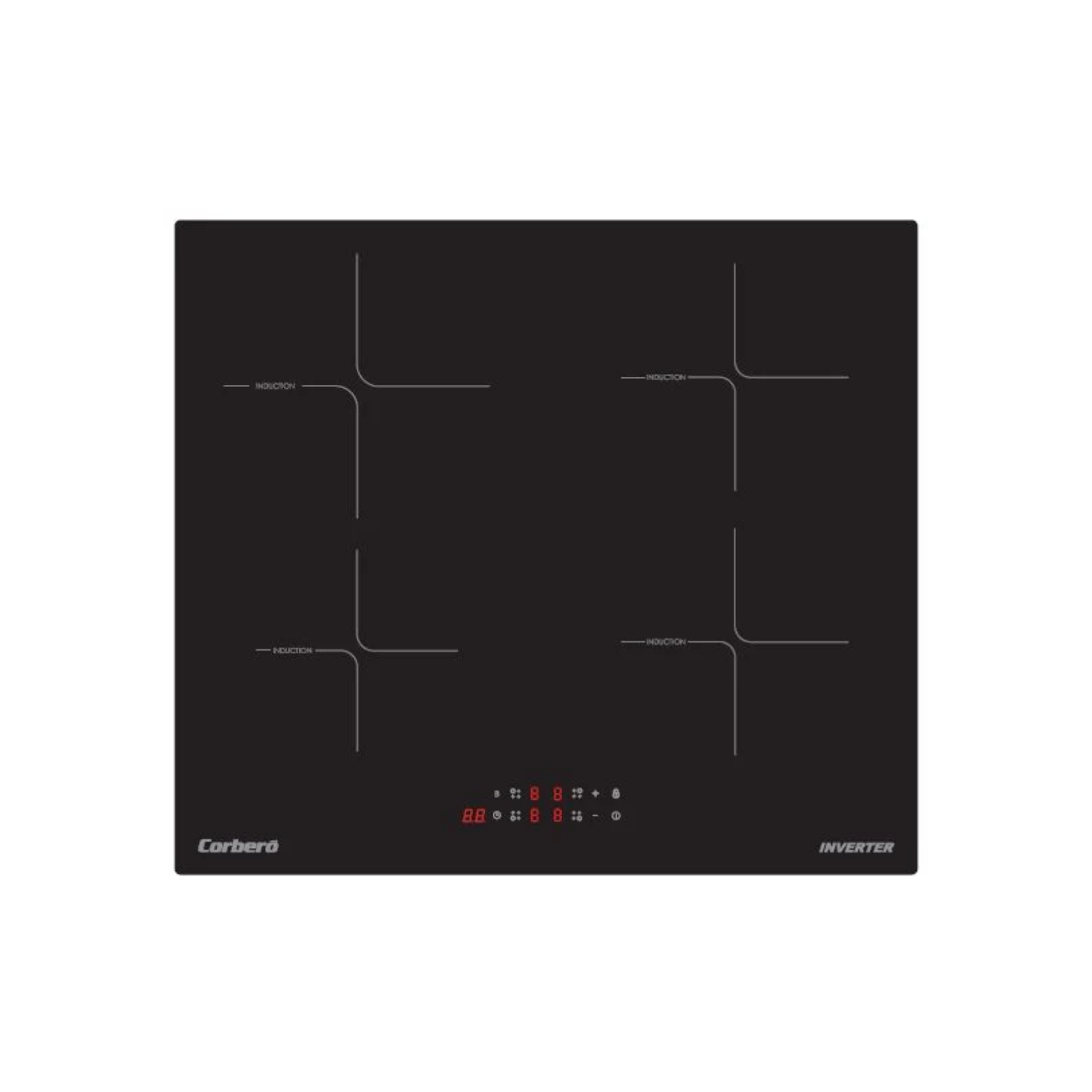 Induccion Corbero CCIM472, 4 Zonas, 60cm