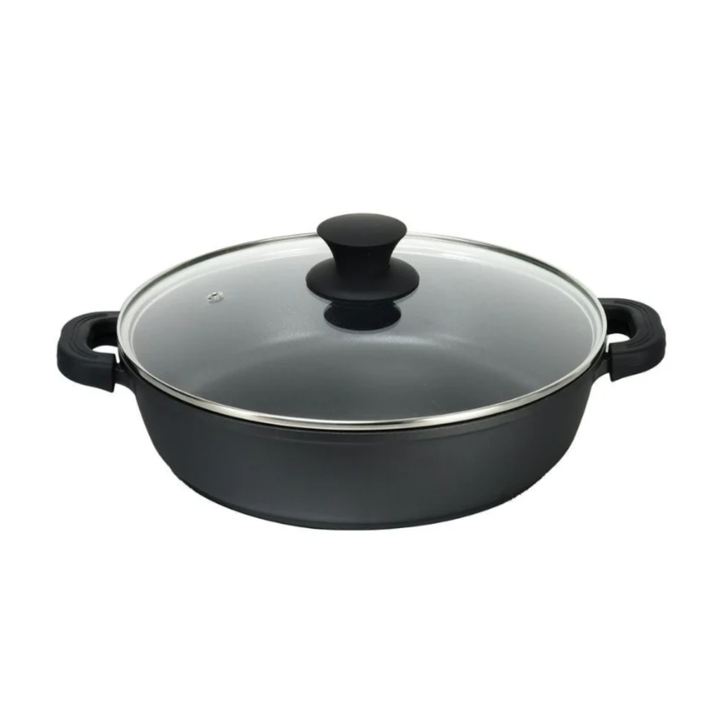 CACEROLA ALUMINIO FUNDIDO BLACK BAJA XYLAN 24CM