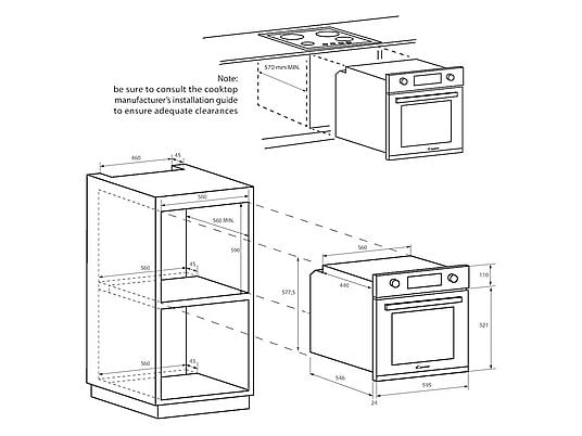 Horno Candy Idea Horno - Candy Idea FIDCP X200 Convencional